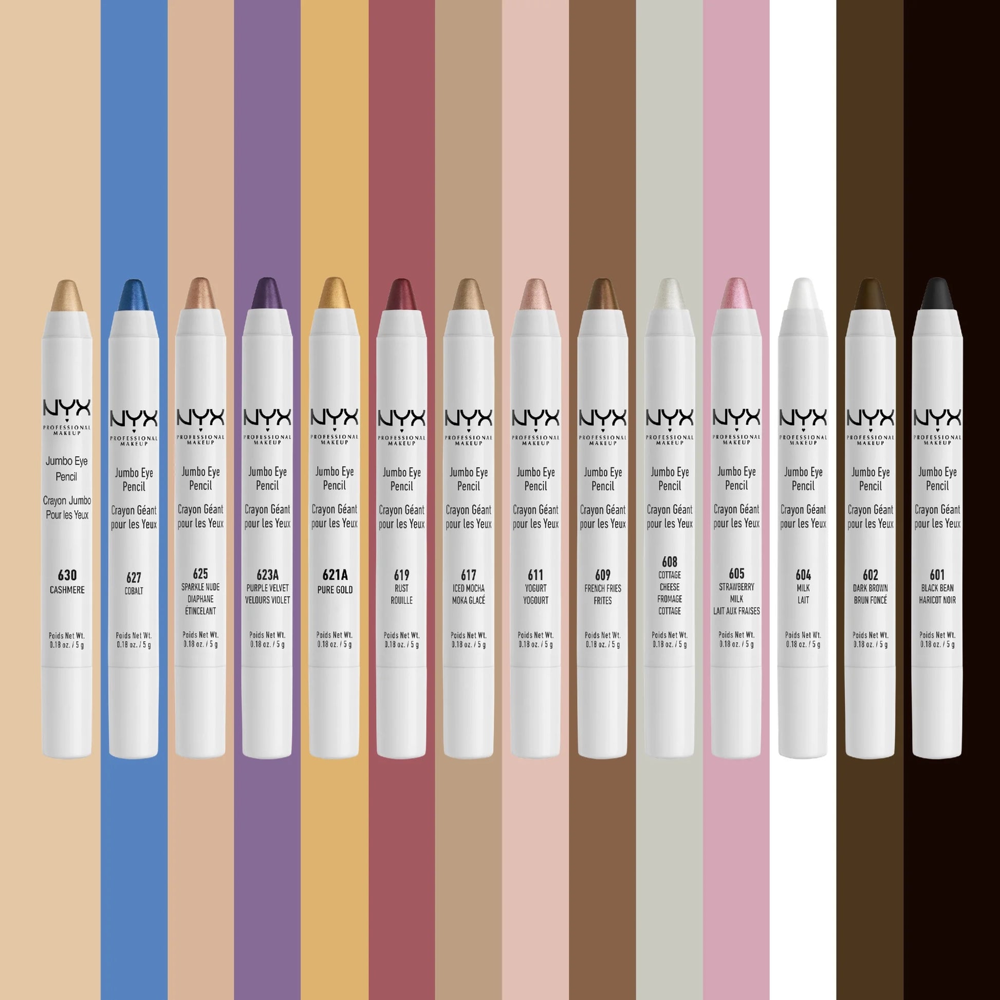 Jumbo Eye Pencil, All-In-One Eyeshadow and Eyeliner Multi-Stick, Matcha, 0.18 Oz