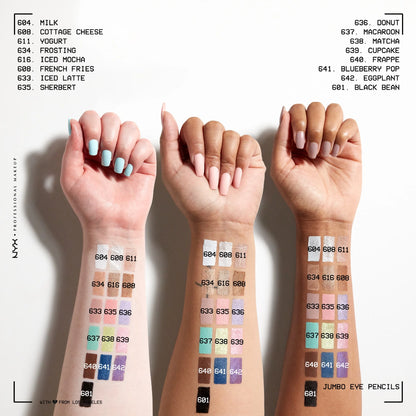 Jumbo Eye Pencil, All-In-One Eyeshadow and Eyeliner Multi-Stick, Frappe, 0.18 Oz